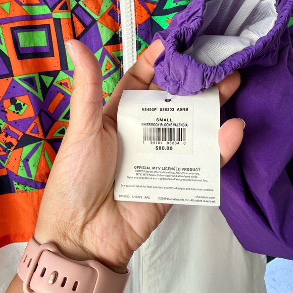 Champion Multicolor Geometric windbreaker - Picture 6 of 8